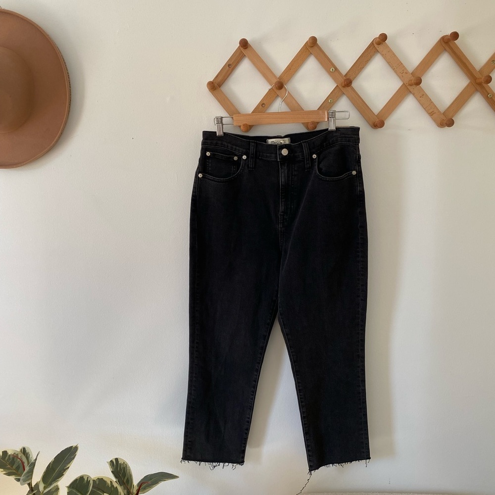 Madewell The High-Rise Slim Crop Boyjean